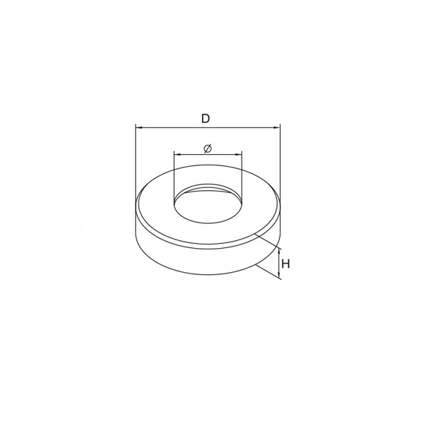 Enjoliveur diamètre 105mm-304