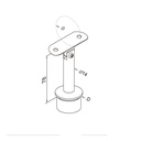Support main courante articulé-304
