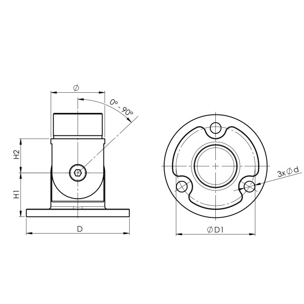 Platine articulée-304