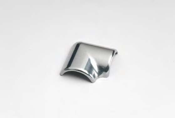 Cornière pour lèvre SQ  Aluminium brillant