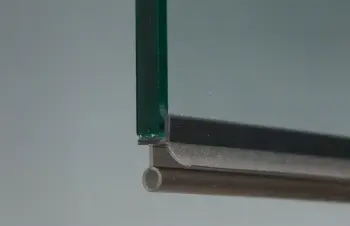 Joint ballon noir adhésif avec lèvre et égouttoir, pour verres 8/12, L2200  Noir mat