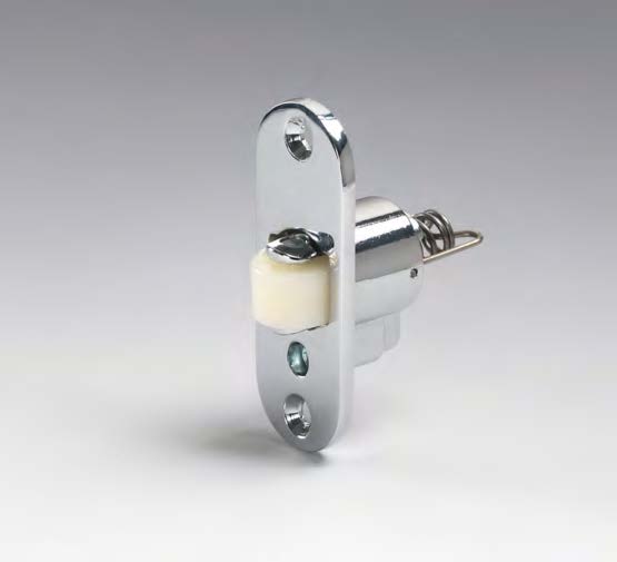 Loquet  pour  sauna, B22 H60  Chromé