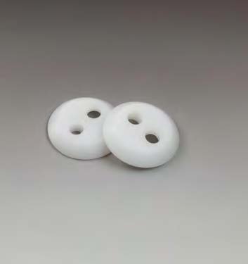 Paire de fixations excentriques, B29 H5  Blanc