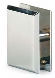 Pince mur/verre à fleur du mur, pour verres 6/10, B40 H50  Bronze