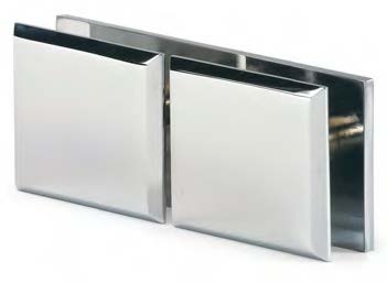 Pince verre/verre en ligne, pour verres 6/10, B101 H40  Or