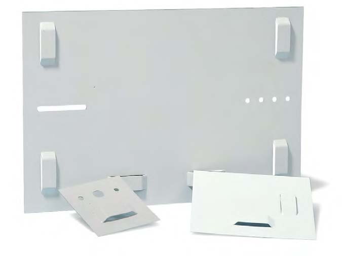 [LR320] Plaque d’ancrage pour miroirs, B200 H200
