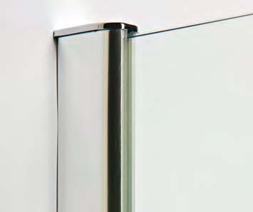 Profil de compensation, pour verres 8/10, L2300  Aluminium brillant