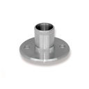 Platine sol D100mm pour tube D42.4mm- 304