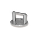 Platine ronde fixation à l'anglaise D100mm-304