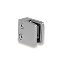 Pince à verre 8/10mm fixation sur plat - 316