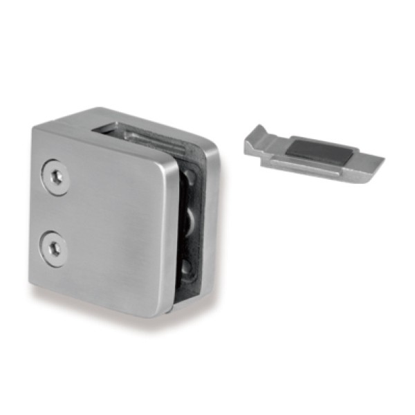 [265F] Pince à verre butée 8/10/12.75mm F sur plat - 304       