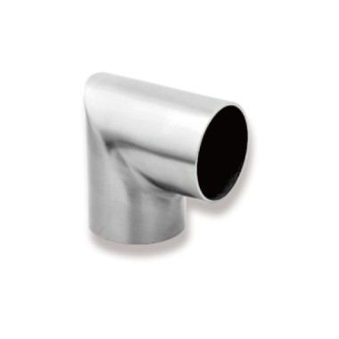 Coude angulaire 90° pour main courante bois