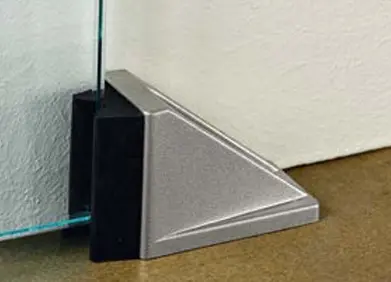 Arrêt bas Aluminium mat