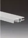 Profil de finition à clipser pour insertion de revêtements de 16 mm pour DEFENDER 1212, L3000     Aluminium mat