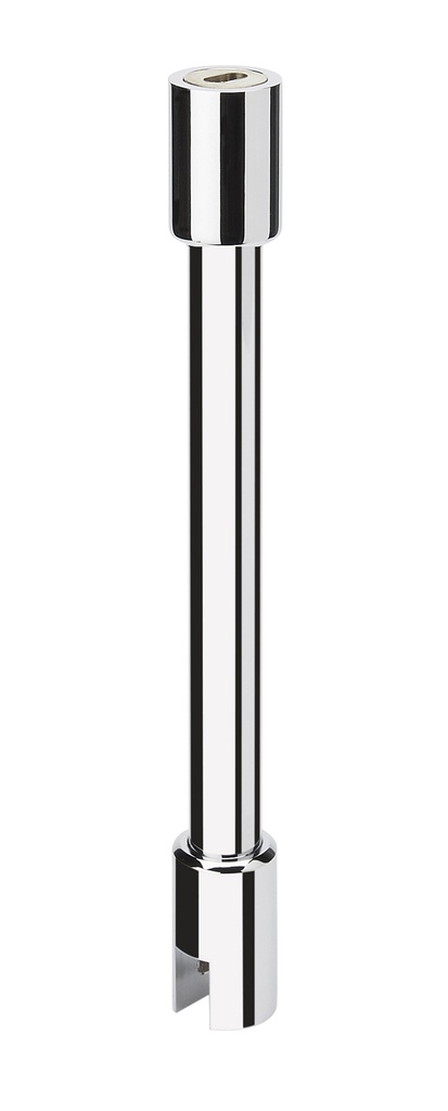 Barre raidisseur Ø19  verre/plafond lg: 600mm - Chromé brillant