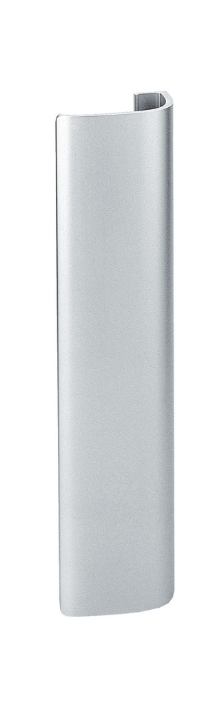 2 poignées aileron lg 400mm entr'axes 300mm - Alu anodisé argent satiné