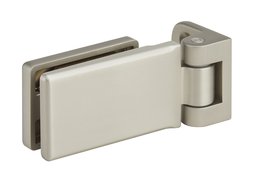 1 Charnière simple Coralia sans blocage - Effet inox