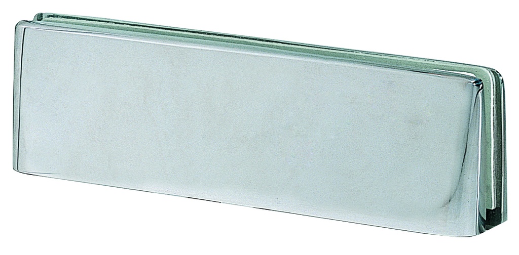 1 penture basse massive empreinte carrée - Chromé brillant