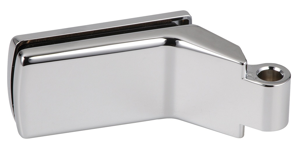 1 paumelle Lagune pour feuillure de 35mm pour verre ép:8/10mm - Chromé brillant