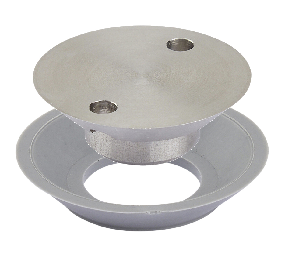 50 Soucoupes inox + 50 bagues pour 5725 - Inox brossé