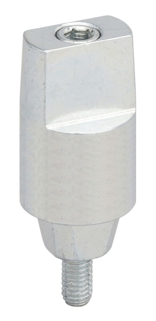 Axe interchangeable allemand + 25 mm pour ferme-porte séries DC420-DC477-DC475 -