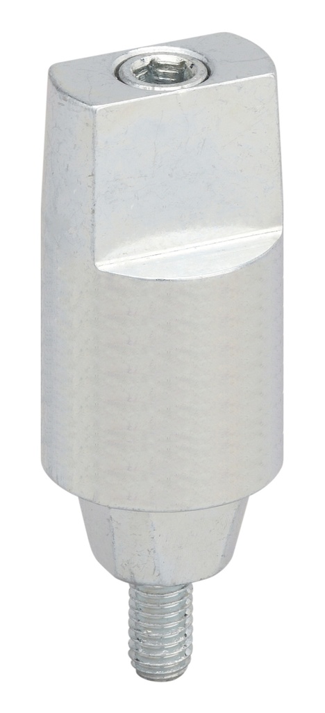 Axe interchangeable allemand + 30 mm pour ferme-porte séries DC420-DC477-DC475 - 