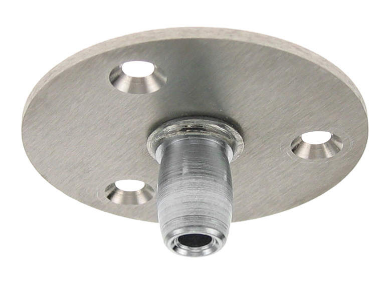 Crapaudine haute axiale Cilindric® - Inox brossé