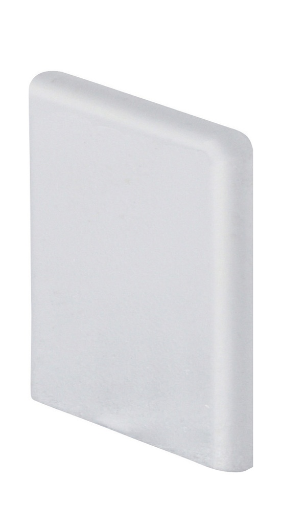 10 Embouts de finition pour profil USTAR - Aluminium poli brillant