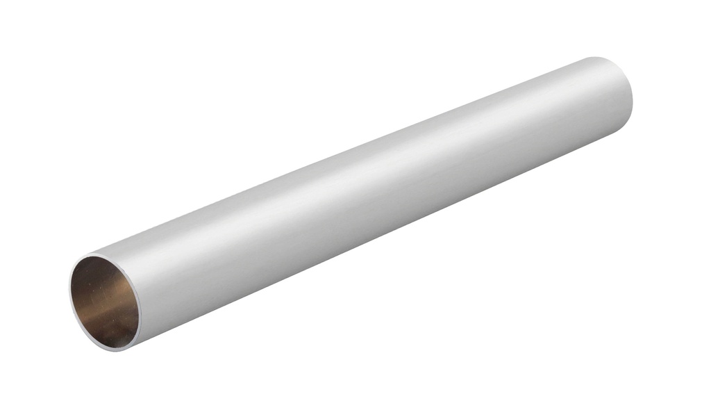 Tube laiton lg 1200 mm pour barres Ø 19 mm séries 1651/57/58/59/68/69 - Chromé mat