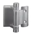 Charnière Mur/Verre rabattable en Inox verre de 10 mm Poli mirroir 