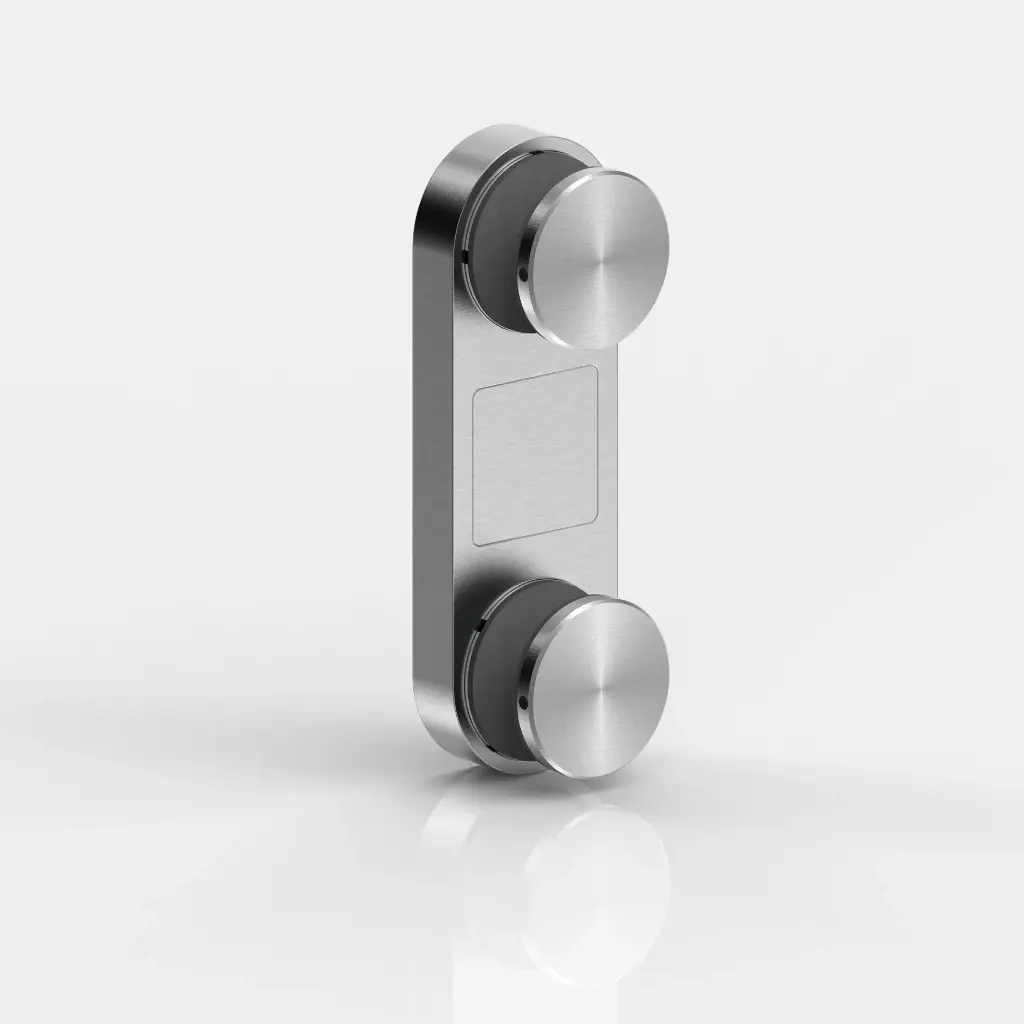 POINT DE FIX DOUBLE.,185X60,4MM,ROND   