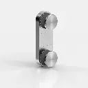 POINT DE FIX DOUBLE.,185X60,4MM,ROND   