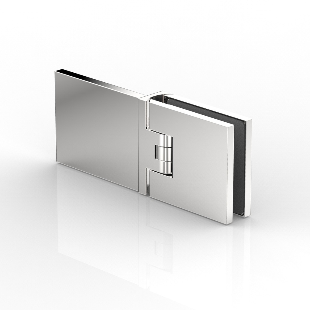 PENDELTÜRBAND GLAS-WAND 180°, FLAMEA+   NOIR PROFOND MAT 