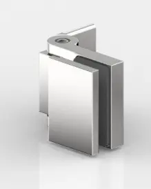 FLINTER VERRE MUR 90° 1 RESSORT   CHROME BRILLANT 