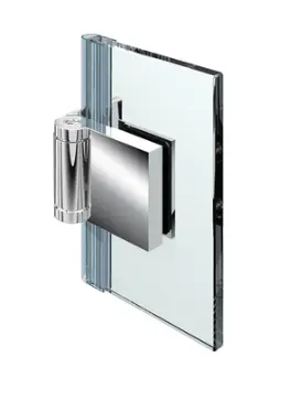 PENTURE DE PORTE,V.-MUR 90° EXTERIEUR,2SPR   INOX BROSSÉ