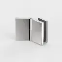 ANGLE VERRE-MUR 135° (VARIABLE)FLAMEA+   BLANC MAT