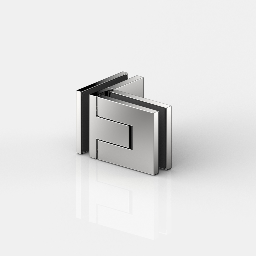 PENTURE BATTANTE DE DO. V.-V. 90° FLAMEA PRO MINI   INOX BROSSÉ