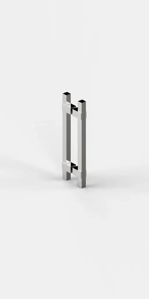 POIGNEE DOUBLE, 320MM   CHROME MAT 