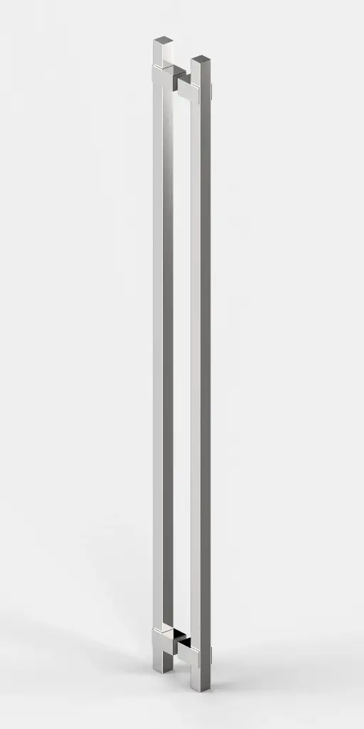 POIGNEE DOUBLE, 960MM   NOIR MAT 