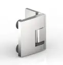 PENTURE BATTANTE VERRE-MUR 90°,   CHROME BRILLANT 