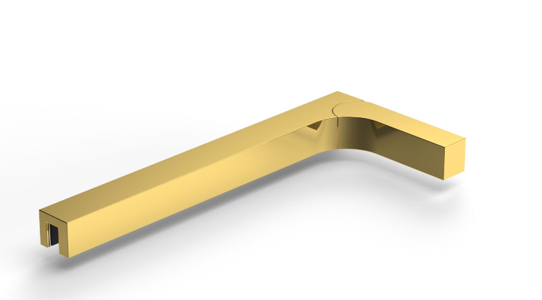 EQUERRE DE STABILISATION+/-2°,VERSION GAUCHE   OR