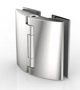 PENTURE DE PORTE,V.-V.180°,2R   CHROME MAT 