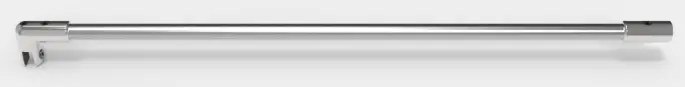 BARRE STABILISATRICE VERRE-MUR RECOUPABL   CHROME BRILLANT 