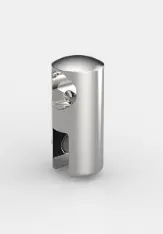 PINCE:VERRE- BARRE DE STABILISATION, CH BRILLANT   CHROME MAT 