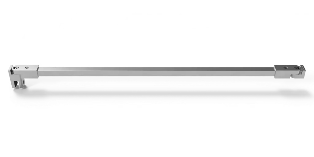 BARRE STABILISATRICE VERRE-MUR RECOUPABL   BLANC MAT