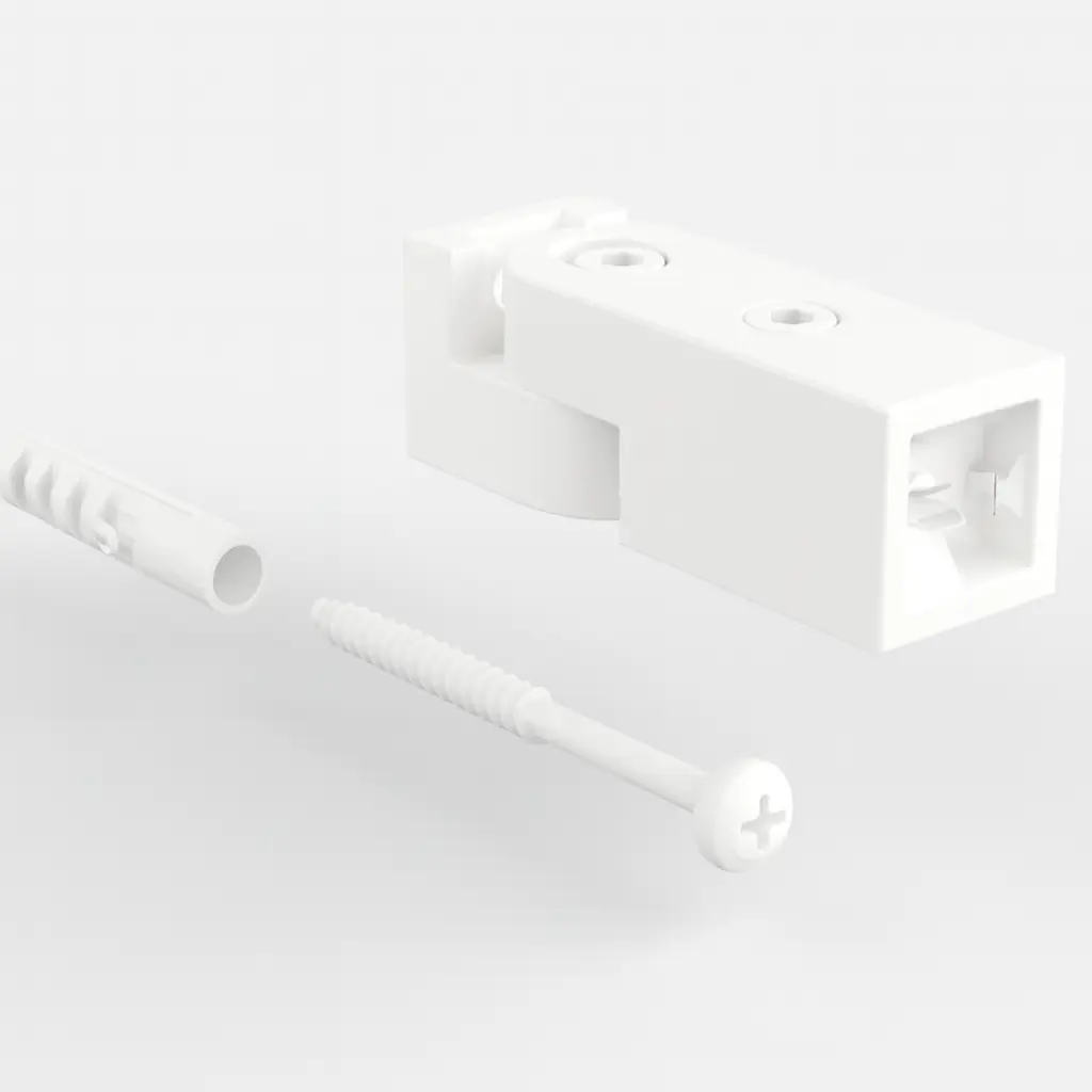 ADAPTATEUR MURAL P.BARRE STABILISATRICE   BLANC MAT