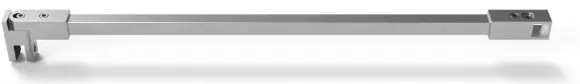BARRE STABILISATRICE VERRE EN T   CHROME BRILLANT 