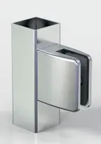 PINCE DE FIXATION, INOX BROSSÉ MAT   