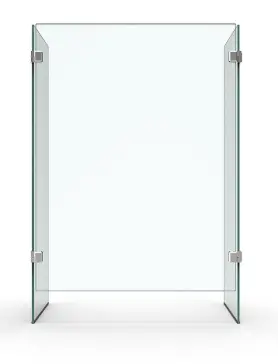SET ECRAN DE PROTECTION.MAX L600XH650MM   CHROME BRILLANT 