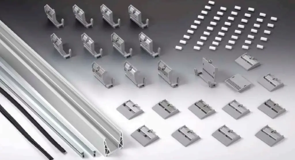 Kit DEFENDER XP montage sur dalle, pour verres 16.7/17.5, B62 H75 L3000